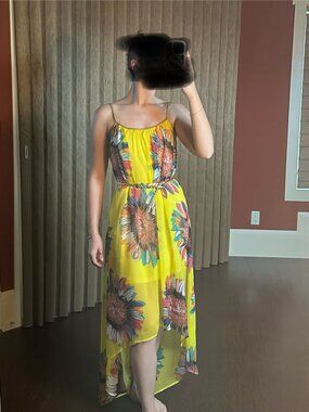 Yellow/Multi Midi w/ Belt (US/CAN S)
